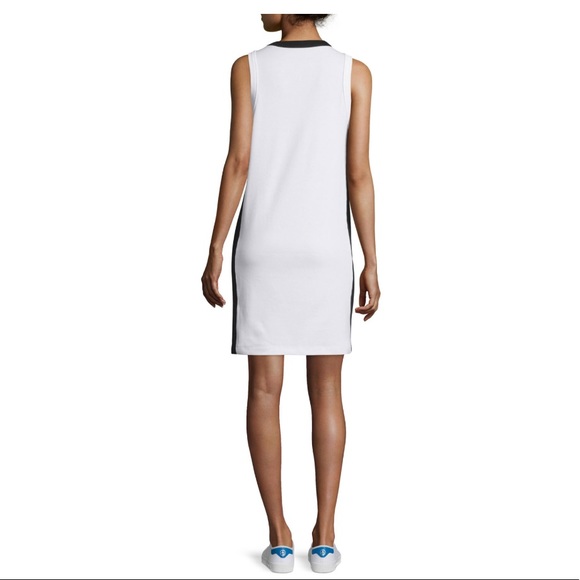 🤑MOVING SALE! Rag and Bone Sam Stripe-Trim Jersey Shift Dress - Picture 2 of 8